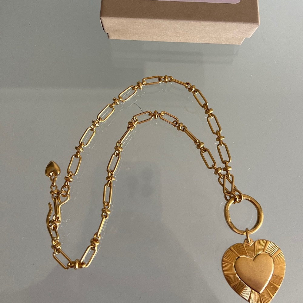 BRINKER & ELIZA The Best Is Yet To Come 24K Gold Plated Necklace - Picture 5 of 10